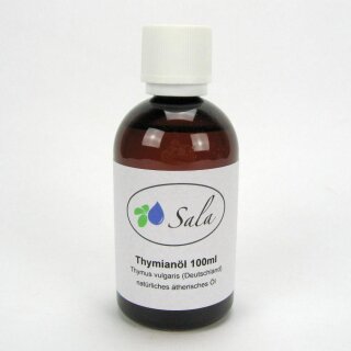 Sala Thyme essential rectificated essential oil 100% naturally 100 ml PET bottle