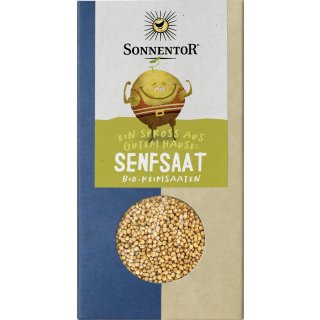 Sonnentor Sprouting Seeds Mustard Seeds yellow organic 120 g bag