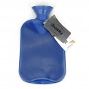 Fashy Wärmflasche Doppellamelle 54 marine blau 2 L