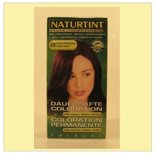 Naturtint hair color 4M permanent coloration chestnut mahagony brown 150 ml