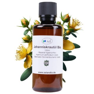 Sala Johanniskrautöl hypericinfrei BIO 100 ml PET Flasche