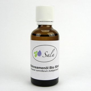 Sala Poppy Seed Oil cold pressed organic 50 ml