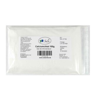 Sala Calciumcitrat konv. 100 g Beutel