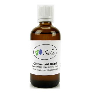 Sala Citronella aroma essential oil 100% pure 100 ml glass bottle
