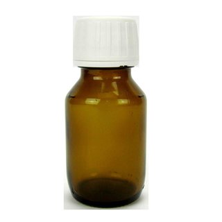 Sala Brown Glass Bottle DIN 28 with Tamper-Evident Closure 50 ml