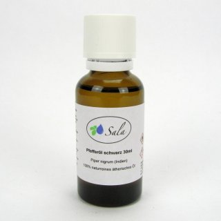 Sala Pfefferöl schwarz ätherisches Öl naturrein 30 ml