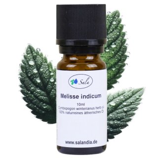 Sala Melissa indicum essential oil 100% pure 10 ml