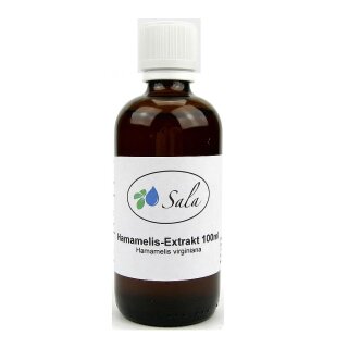 Sala Hamamelisextrakt Hamamelis Extrakt Zaubernuss 100 ml Glasflasche