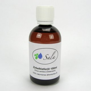Sala Swiss Stone Pine essential oil 100% pure 100 ml PET bottle