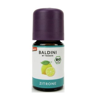 Baldini Bio Aroma naturreines ätherisches Öl Zitrone demeter 5 ml