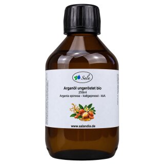 Sala Arganöl kaltgepresst ungeröstet BIO kbA 250 ml Glasflasche