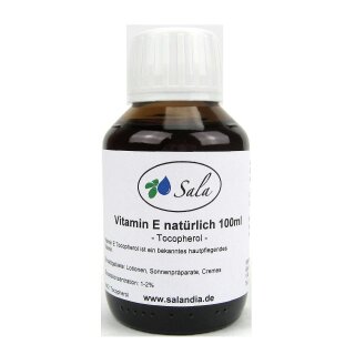 Sala Vitamin E natürlich Tocopherol 100 ml Glasflasche