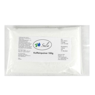 Sala Caffeine Powder 100 g bag