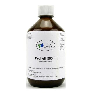 Sala Prohell Optical Brightener 500 ml glass bottle