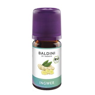 Baldini Organic Aroma Essential Oil Ginger 5 ml