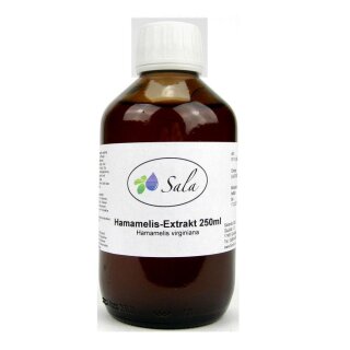 Sala Hamamelisextrakt Hamamelis Extrakt Zaubernuss 250 ml Glasflasche