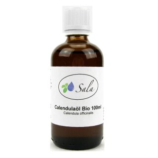 Sala Calendula Marigold Oil organic 100 ml glass bottle