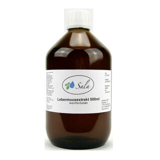 Sala Liverwort Extract 500 ml glass bottle