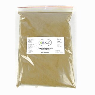 Sala Propolis Pulver Extrakt konv. 500 g Beutel