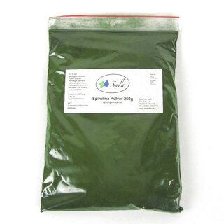 Sala Spirulina Platensis Powder residue controlled conv. 250 g bag