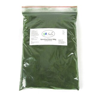 Sala Spirulina Platensis Powder residue controlled conv. 500 g bag