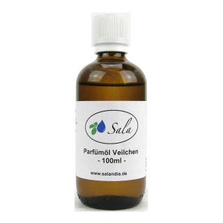 Sala Violet perfume oil 100 ml glass bottle