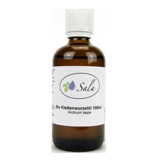 Sala Klettenwurzelöl Wirkstofföl BIO 100 ml Glasflasche