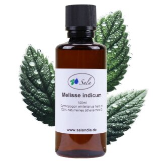 Sala Melissenöl indicum ätherisches Öl naturrein 100 ml PET Flasche