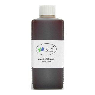 Sala Carotene Carrot Oil 250 ml HDPE bottle