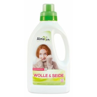 AlmaWin Wolle & Seide Waschmittel vegan 750 ml