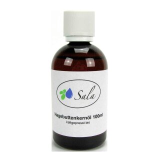 Sala Rosehip Kernel Oil cold pressed organic 100 ml PET bottle