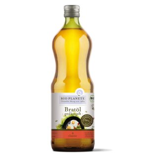 Bio Planete Frying Oil steamed organic 1 L 1000 ml