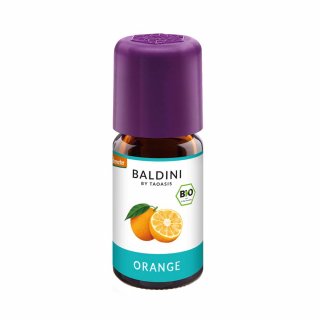 Baldini Bio Aroma naturreines ätherisches Öl Orange demeter 5 ml