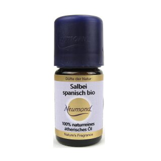 Neumond Salbei spanisch ätherisches Öl naturrein bio 5 ml