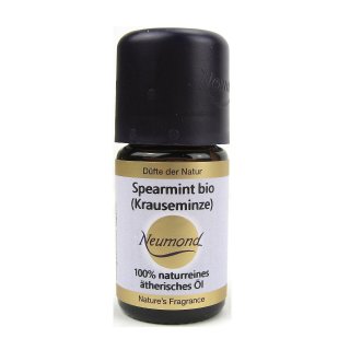 Neumond Spearmint Krauseminze ätherisches Öl naturrein bio 5 ml
