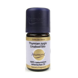 Neumond Thymian Linalool ätherisches Öl naturrein bio 5 ml