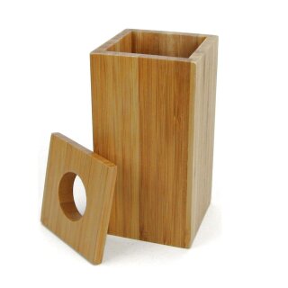 Neumond Bamboo Decoration Holder quadratic for Aquaroma Bottles without rods