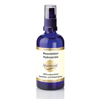 Neumond Rosenblüten Hydrolat bio Gesichts- u. Körperspray 100 ml