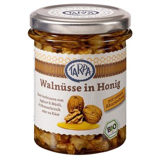 Tarpa Walnuts in acacia honey organic 250 g