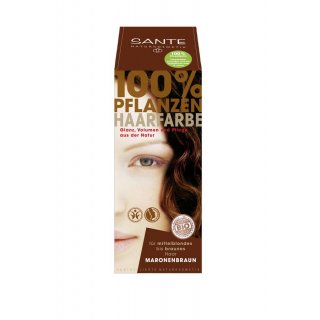 Sante Herbal Hair Color Chestnut Brown vegan 100 g