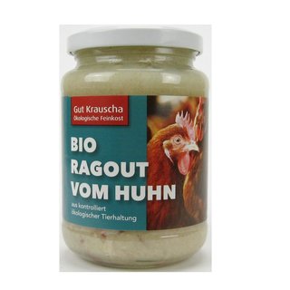 Gut Krauscha Ragout made from chicken organic 320 g