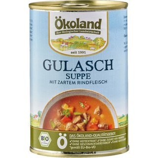 Ökoland Gulash Soup Hungarian Style with beef organic 400 g