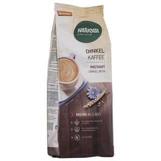 Naturata Dinkelkaffee Instant glutenfrei vegan demeter bio 175 g Nachfüllpackung