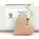 Primavera Fragrance Stone Heart terracotta 1 pcs.