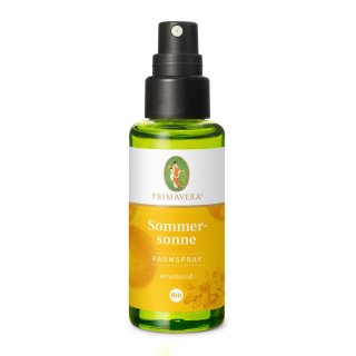Primavera Summer Sun Room Spray exhilarating organic 50 ml