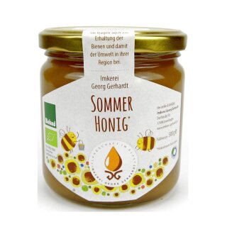 Imkerei Georg Gerhardt Bioland Sommerhonig bio 500 g