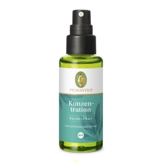 Primavera Konzentration Raumspray konzentratiosnfördernd bio 50 ml