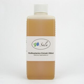 Sala Roßkastanienextrakt Rosskastanie Extrakt 250 ml HDPE Flasche