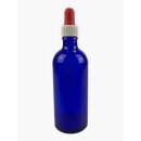Sala Blauglasflasche DIN 18 Pipettenflasche Pipette 100 ml