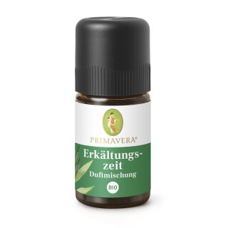 Primavera Erkältungszeit Duftmischung bio 5 ml